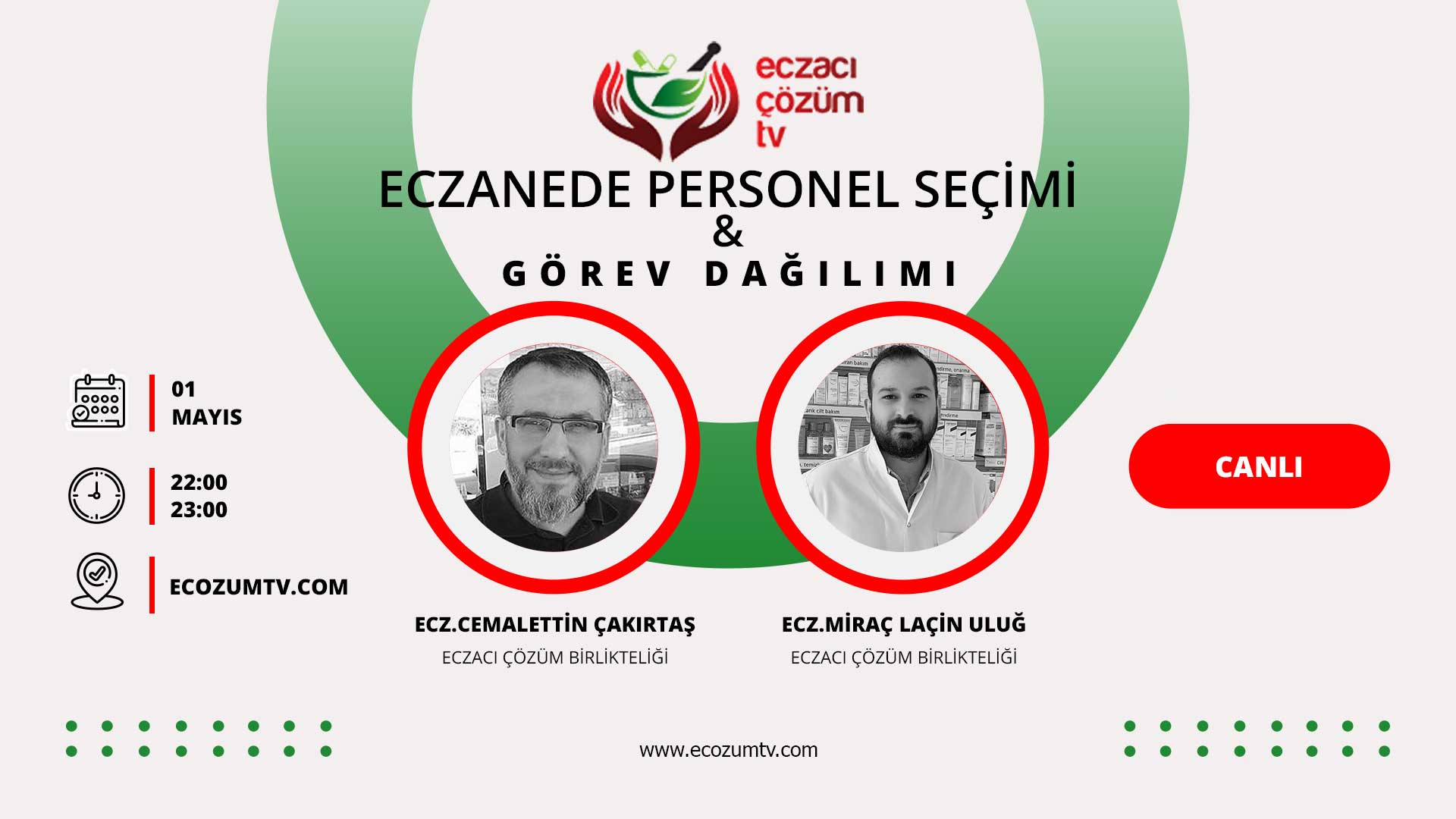 Eczanede Personel Seçimi Ve Görev Dağılımı